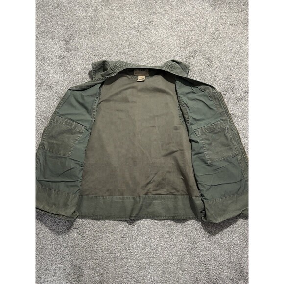 LL Bean Vest Men L Cargo Utility Hunting Fishing Outdoor Vintage Tactical Mesh - Picture 6 of 8